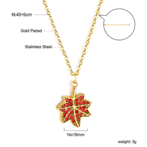 Falling Leaves Necklace