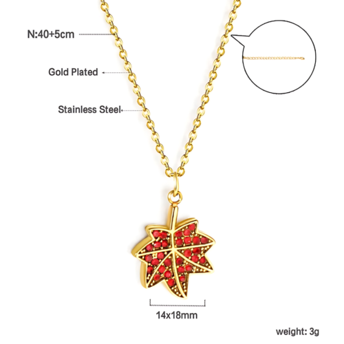 Falling Leaves Necklace