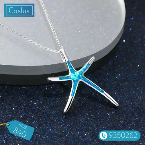 Long Star Fish Necklace